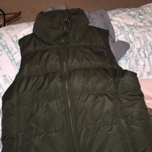 Green old navy vest